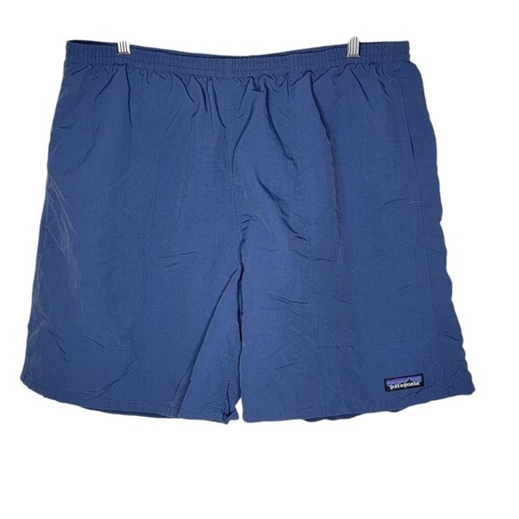 Patagonia XL Navy Blue Baggies 6" Inseam Drawstring Men's Unlined Shorts - Picture 1 of 5